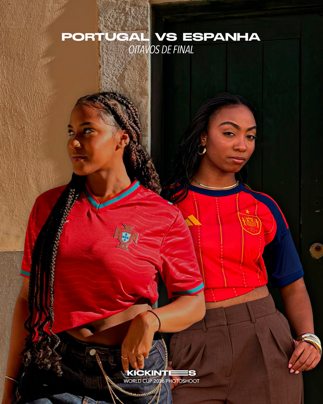 Camisola em destaque — Portugal × Espanha